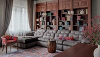 Квартира 115 м² с этническими мотивами в Махачкале