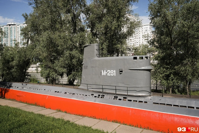 Сейчас эту подводную лодку не угнать | Источник: Дарья Паращенко / 93.RU