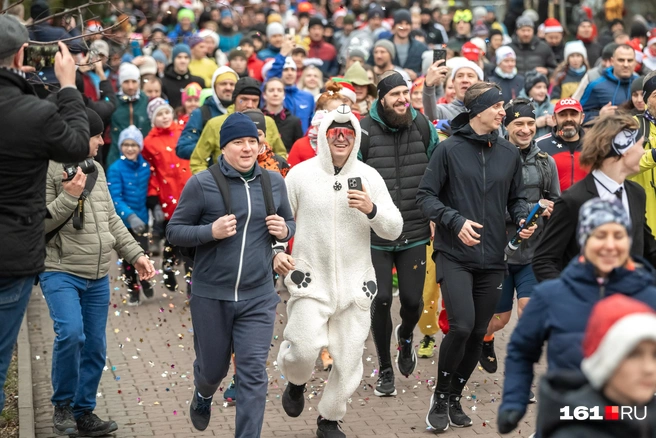 На старте все улыбаются | Источник: Евгений Вдовин / 161.RU