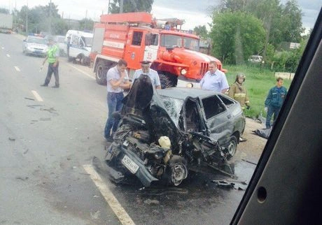 ДТП на М5 спровоцировал водитель ВАЗ-2112 | ya62.ru