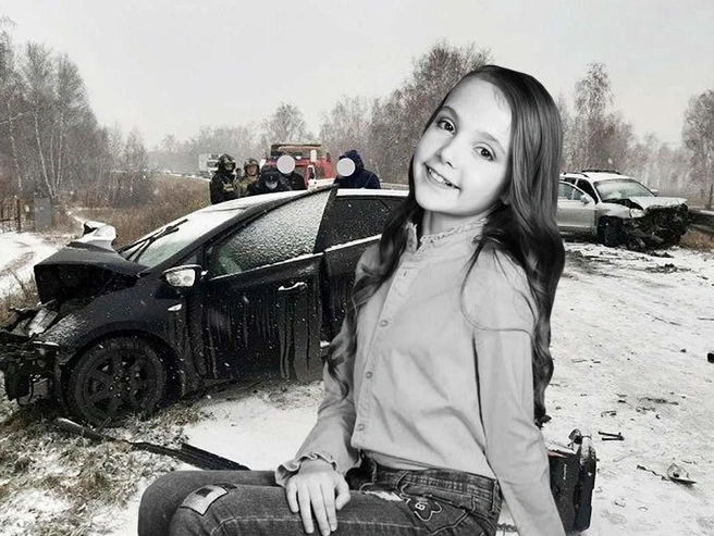 11-летняя Кира Кондратова погибла в ДТП | Источник: Управление ГИБДД по Челябинской области / Vk.com