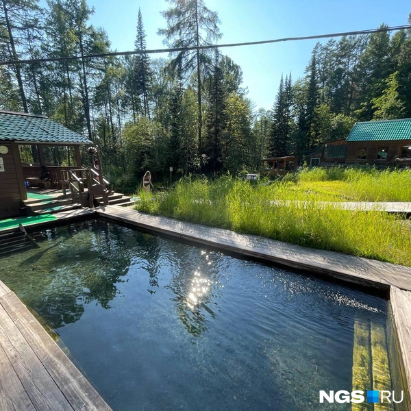Вода в термальных ваннах обогащена кремнием | Источник: Сергей Уланов / NGS.RU