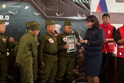 Сотрудник СК Тувы принял участие в «Зарнице 2.0»