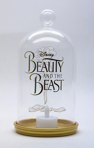 Колпак для свечки с символикой фильма "Красавица и чудовище", фото