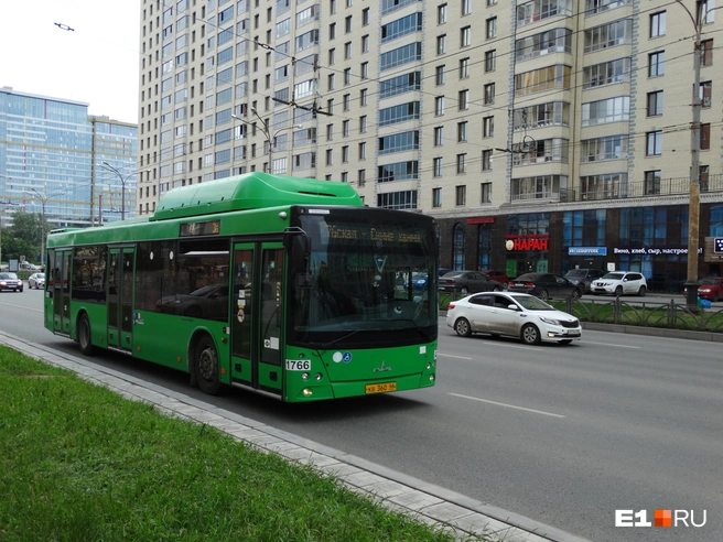 Схему движения поменяют для автобусов № 54, 054, 76 и 78 | Источник: Роман Марьяненко / E1.RU