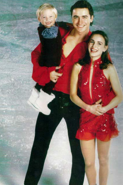 Сергей с женой и дочерью