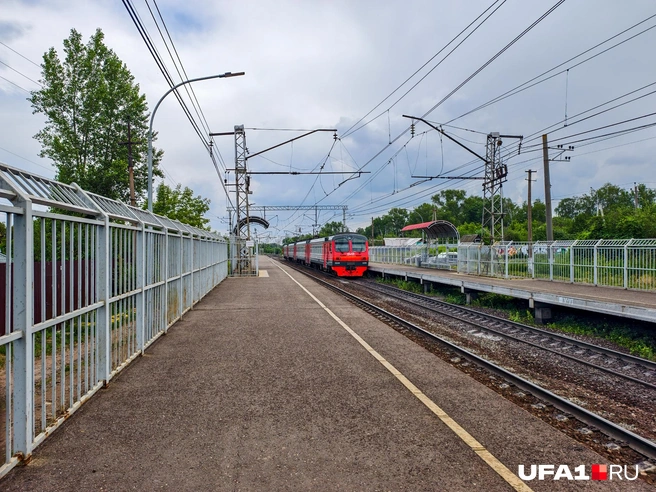 Сама станция вполне обычная | Источник: Булат Салихов / UFA1.RU