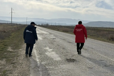 Трассу Манас-Сергокала-Первомайское осмотрели перед ремонтом
