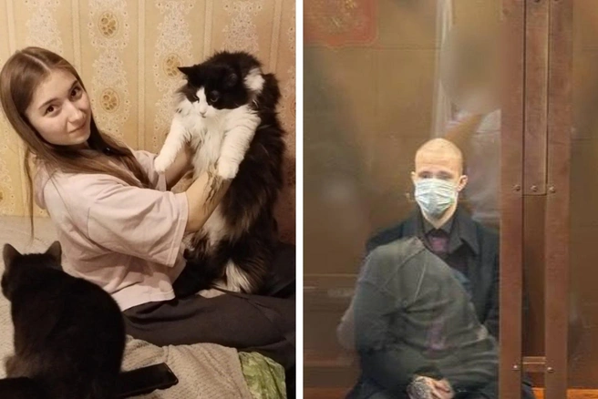 19-летний Виктор после расставания задушил 18-летнюю Олесю, работавшую волонтером в приюте для животных | Источник: Кусочек счастья для бездомной кошки / T.me, ПРОКУРАТУРА МОСКВЫ / T.me