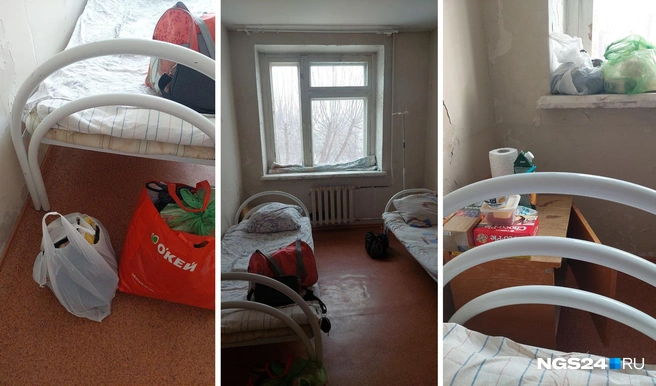 В палате нет холодильника, продукты лежат на подоконнике | Источник: читательница NGS24.RU