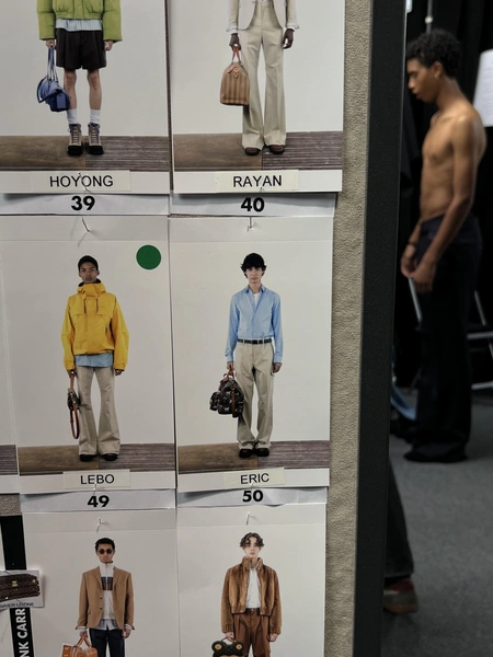Дневник модели: Эрик Ильин о показе Louis Vuitton на Неделе моды в Париже | marieclaire.kz