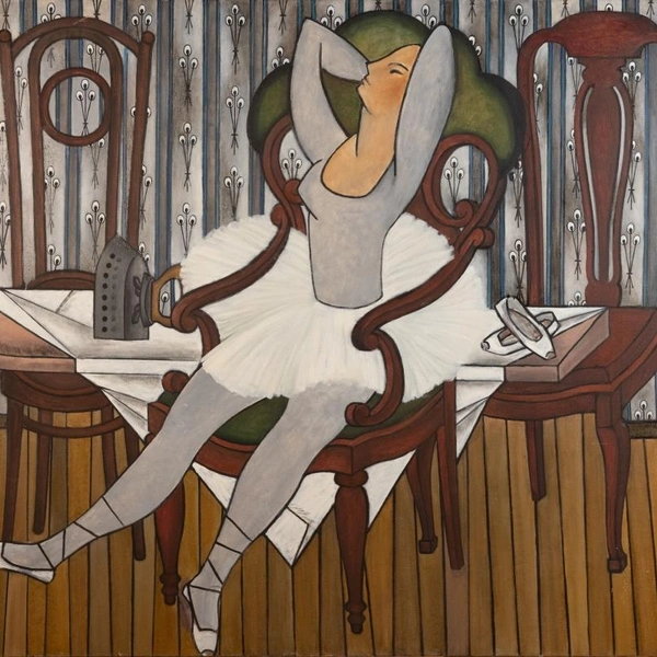 Борис Мессерер. Балерина, отдыхающая в кресле. Из цикла «Балерины». 1972-1974. Собрание художника | Источник: пресс-служба KGallery