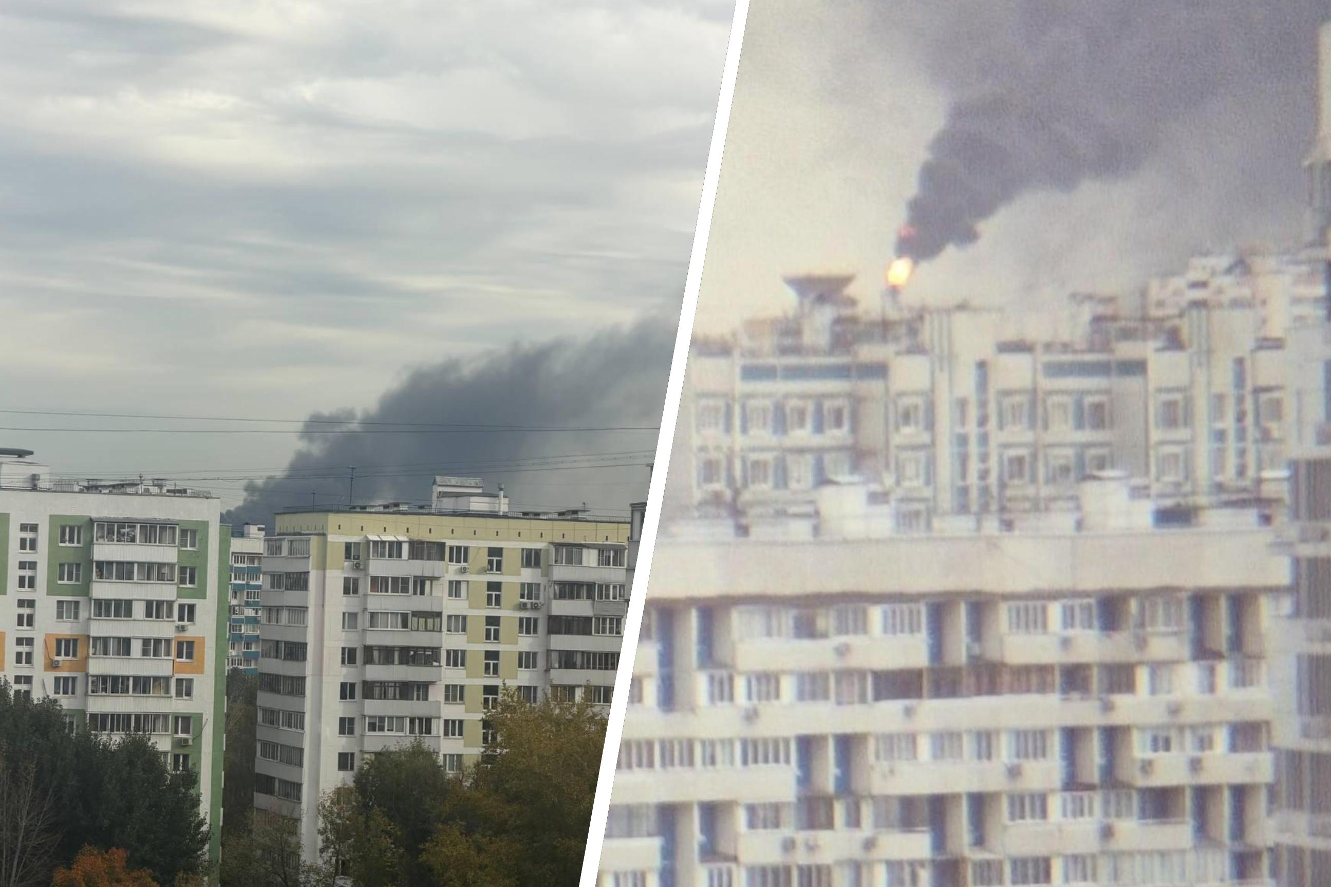 «Вчера тоже нефтью воняло». Почему на юго-востоке Москвы пахнет гарью и виден дым: объяснение