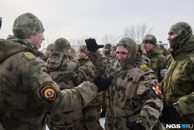 Но, по всей видимости, состязание закончилось дружбой | Источник: Александр Ощепков / NGS.RU