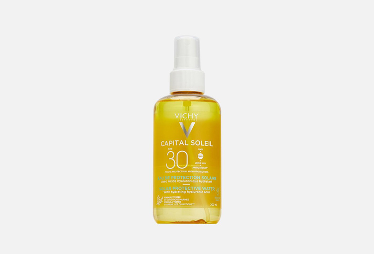 Солнцезащитный двухфазный увлажняющий спрей SPF30 Capital Ideal Soleil VICHY 