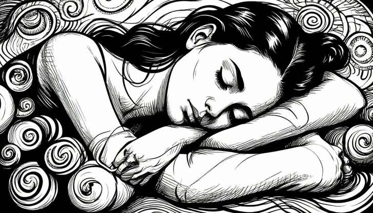 Стилизация под черно-белый графический кубизм | Источник: Шедеврум