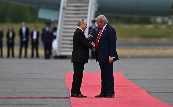 Встреча Владимира Путина и Дональда Трампа в Анкоридже, США, август 2025 г. | Источник: официальный сайт Президента России
