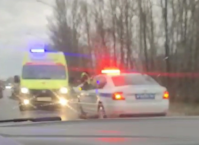 Опубликовано видео с места ДТП на Ряжском шоссе | ya62.ru