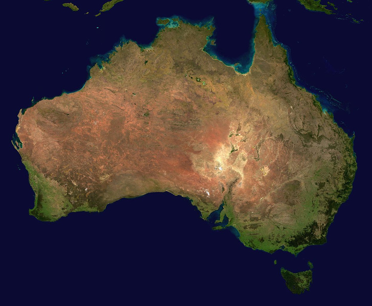 Сезонные изменения заставляют Австралию перемещаться