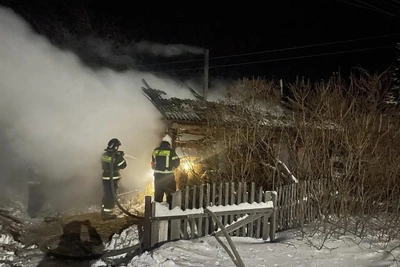 В пожаре в Краснозерском районе погиб человек
