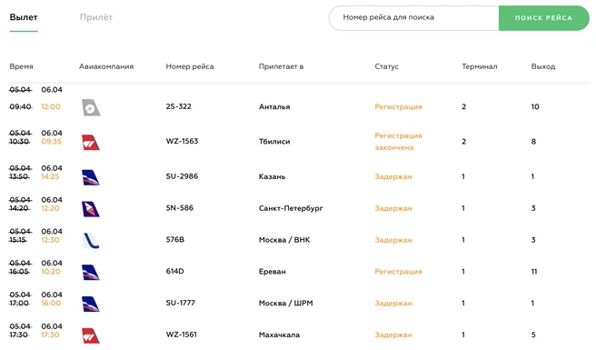 Сейчас аэропорт Краснодара работает в обычном режиме | Источник: krraero.ru