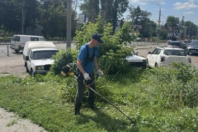 В Первомайском районе благоустраивают улицы
