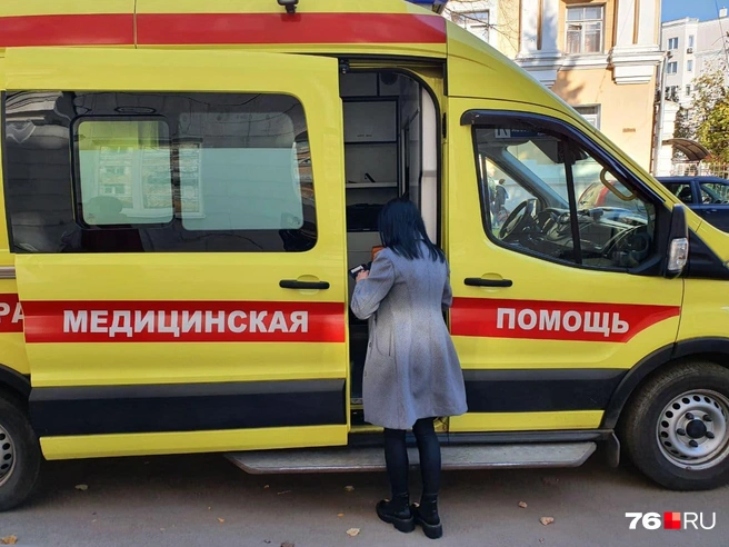 У скорой дежурили | Источник: Александра Мамонтова