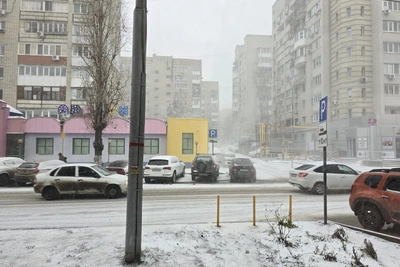В Саратове зимние катаклизмы скрыли солнце
