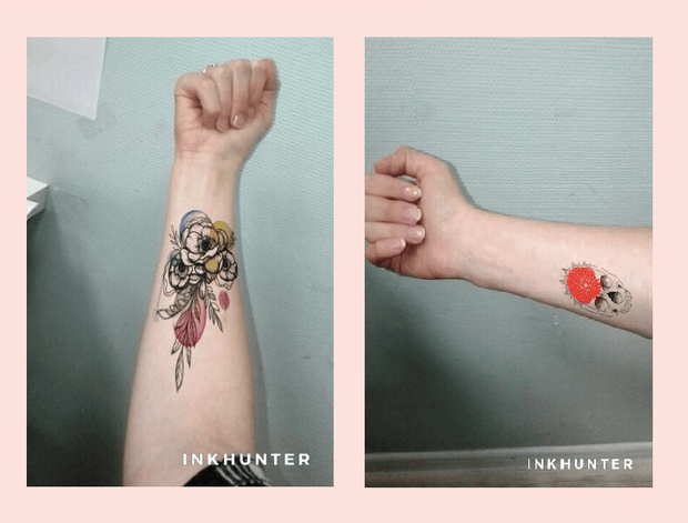 Фото №1 - Приложение дня: примерь татуировку с INKHUNTER