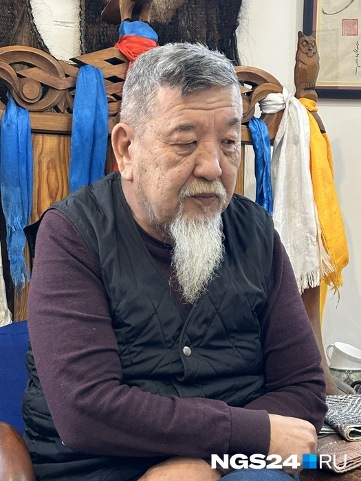 Баир Цырендоржиев перенес шаманскую болезнь | Источник: Алексей Тайганавт / NGS24.RU