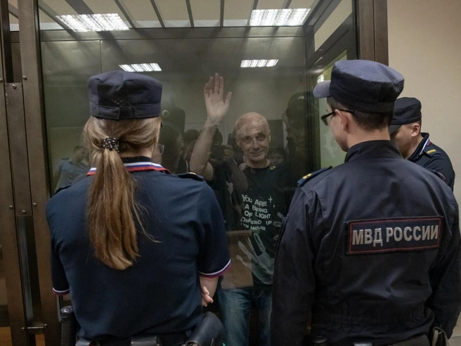 В Петербурге скончался осужденный за листовки Александр Доценко | Источник: Андрей Бок / «Фонтанка.ру»