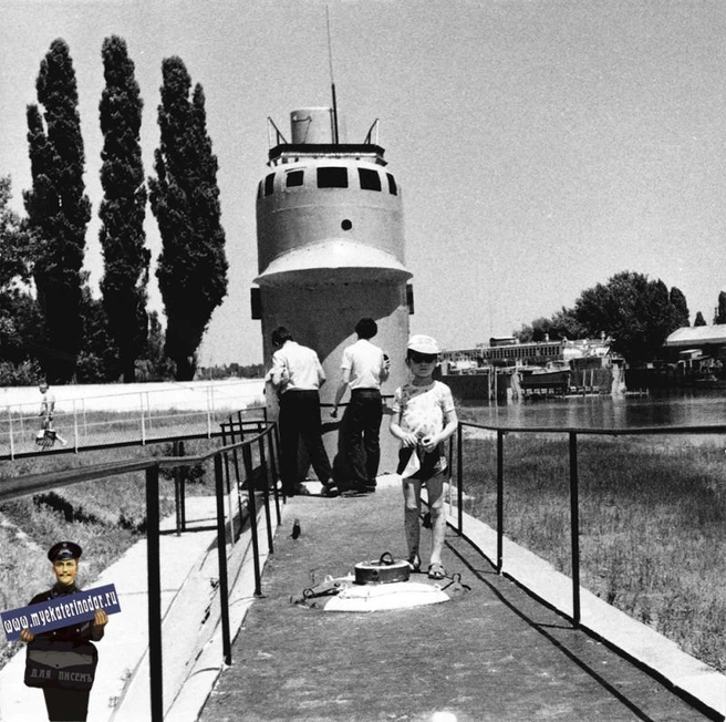 Подводная лодка М-261 на Затоне, 1985 год | Источник: myekaterinodar.ru