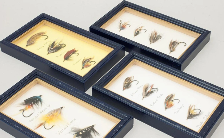 Коллекция лососевых мушек | Источник: sportantiques.co.uk