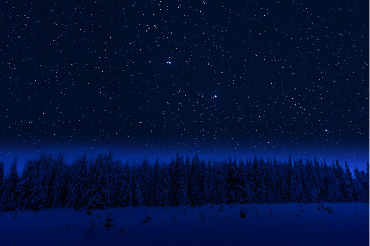 Почему зимой звезды ярче?