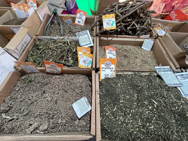 Есть даже сушеная крапива | Источник: Кристина Полевая / 29.RU