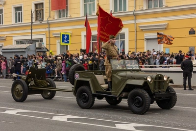 В Чите ограничат движение на время репетиций парада Победы