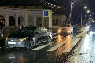На улице Свободы в Рязани сбили девушку
