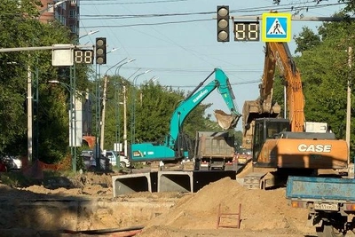В Благовещенске начали ремонт ещё одного отрезка Красноармейской