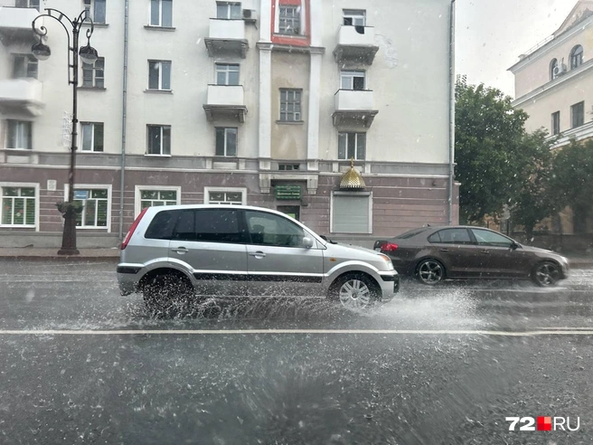 Тем, кто недавно помыл машину, сочувствуем. Вероятно, придется повторить | Источник: 72.RU