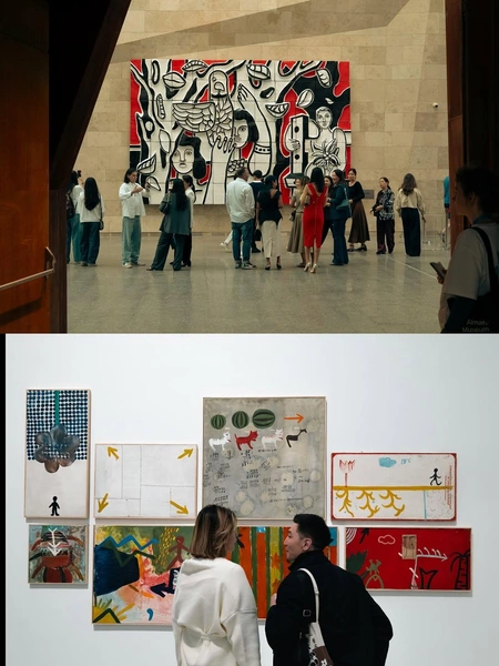Около 20 случаев вандализма зафиксировали за первые три дня работы Almaty Museum of Arts | Источник: Almaty Museum of Arts