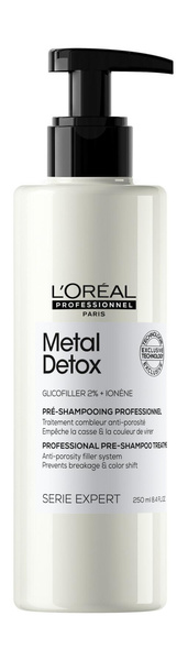 LOREAL PROFESSIONNEL Пре-шампунь Metal Detox против пористости волос