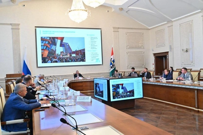 В 2024 году было заключено 67 соглашений на присвоение статуса резидента технопарка | Источник: пресс-служба правительства Новосибирской области