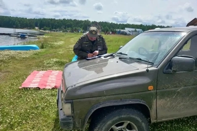 Нарушителя оштрафовали за езду вне дорог в парке Арей