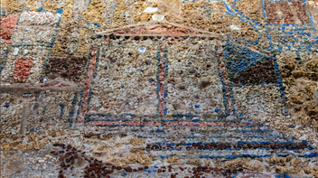 В Риме нашли исключительную мозаику из морских раковин и мрамора: только посмотрите, как она роскошна