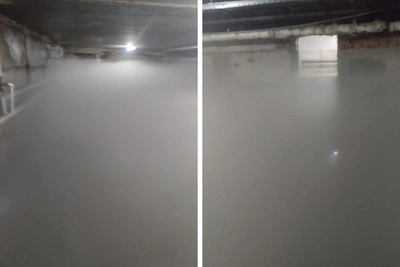 Горячая вода затопила подвал на улице Широкой