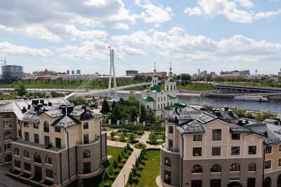 Панорама Тюмени с левого берега Туры: что видно из ЖК «Вознесенский»