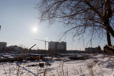 Почти все гаражи снесли в центре Тюмени для реновации