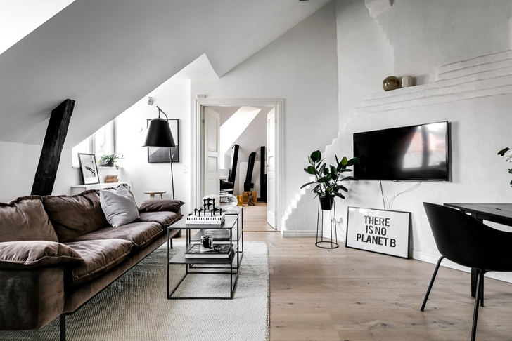 Под крышей дома: квартира модного блогера в Стокгольме (фото 3)