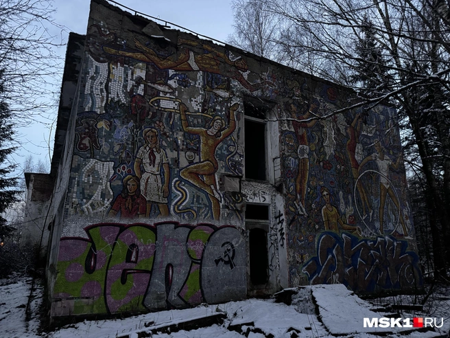 Когда-то мозаика ярко сияла на солнце | Источник: Алина Мельникова / MSK1.RU