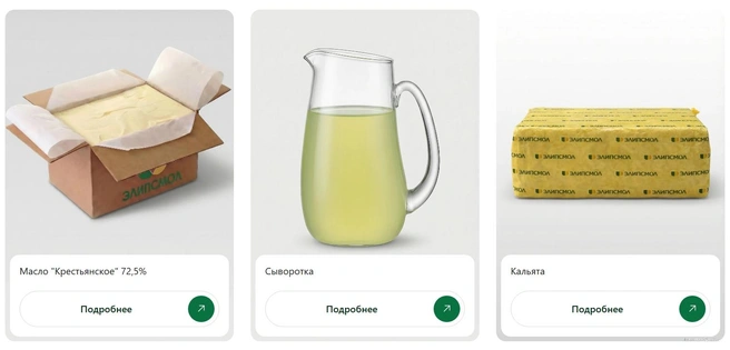 Некоторая продукция башкирского предприятия | Источник: скриншот elipsmol.ru